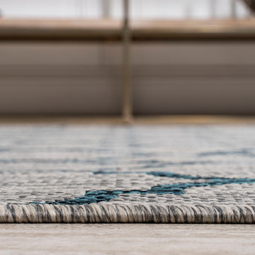 Arabesque Ogee Trellis Indoor/outdoor Area Rug